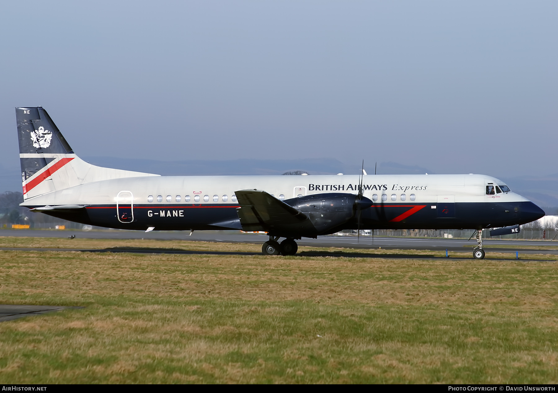 Aircraft Photo of G-MANE | British Aerospace ATP | British Airways Express | AirHistory.net #92003