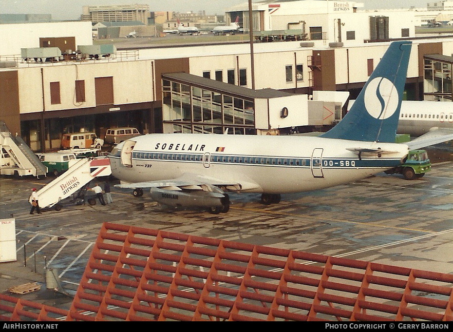 Aircraft Photo of OO-SBQ | Boeing 737-229/Adv | Sobelair | AirHistory.net #92012