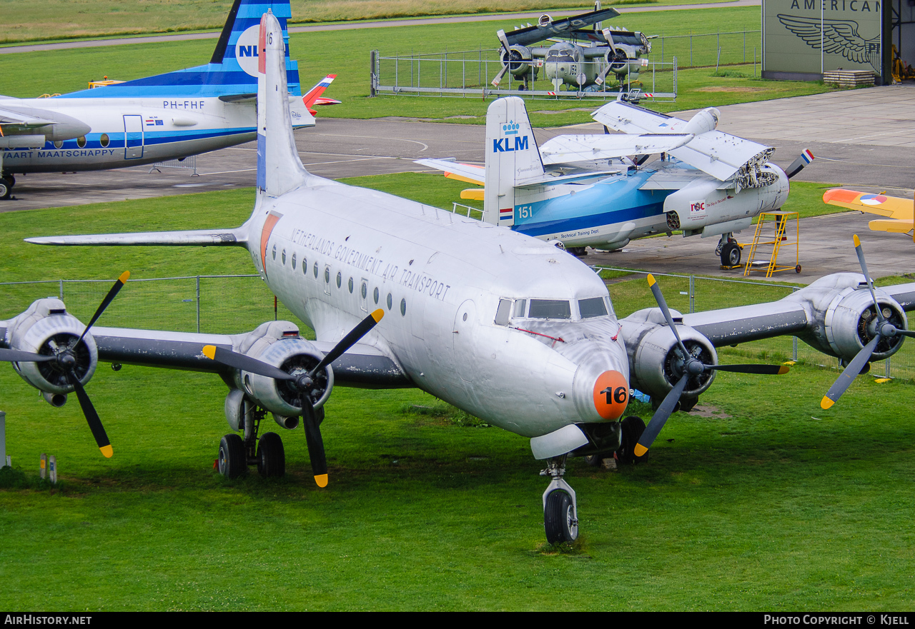 Aircraft Photo of NL-316 | Douglas C-54A Skymaster | Netherlands Government Air Transport | AirHistory.net #92014