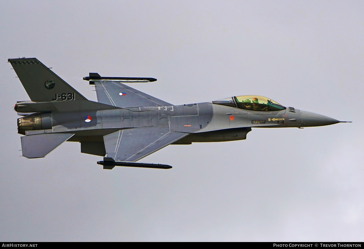 Aircraft Photo of J-631 | General Dynamics F-16AM Fighting Falcon | Netherlands - Air Force | AirHistory.net #92016