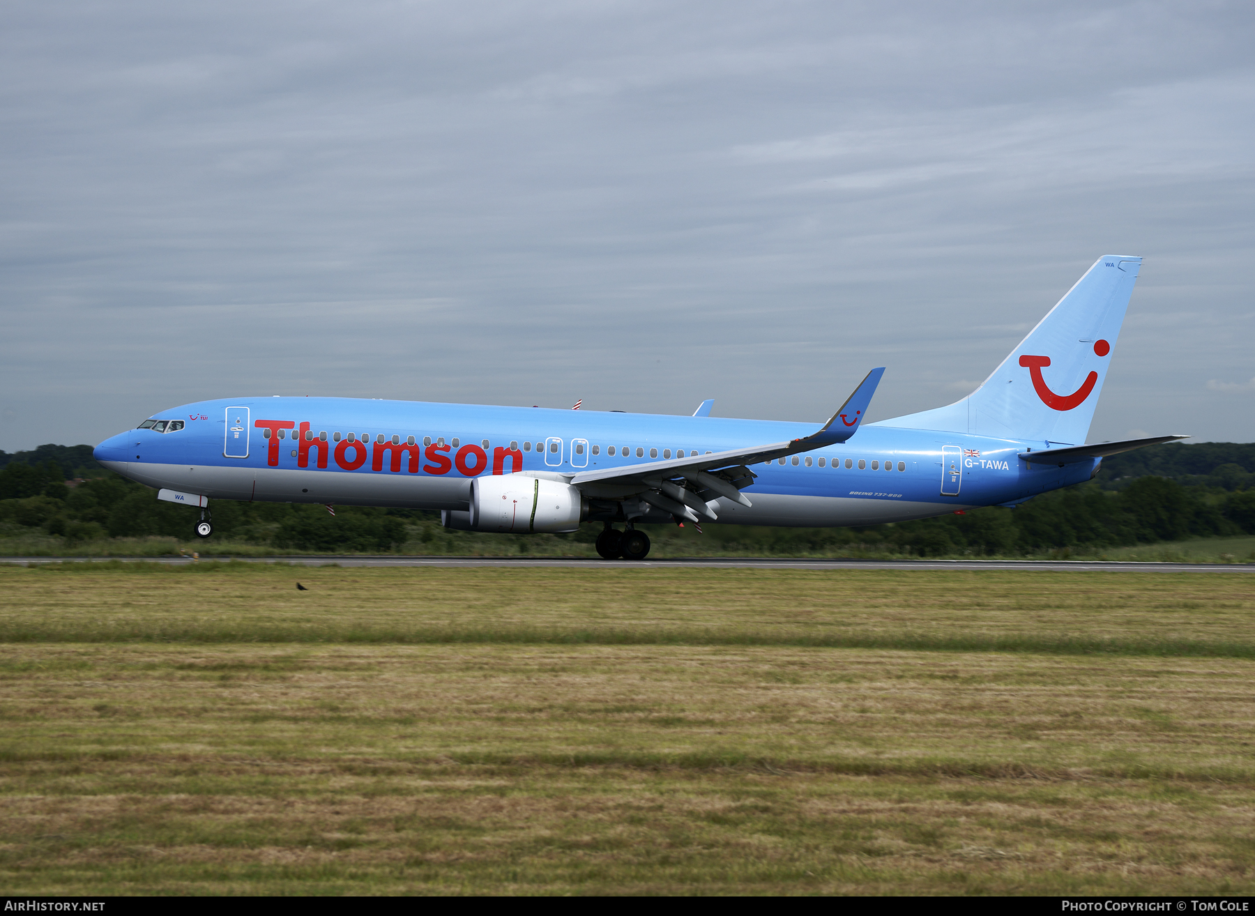 Aircraft Photo of G-TAWA | Boeing 737-8K5 | Thomson Airways | AirHistory.net #92024