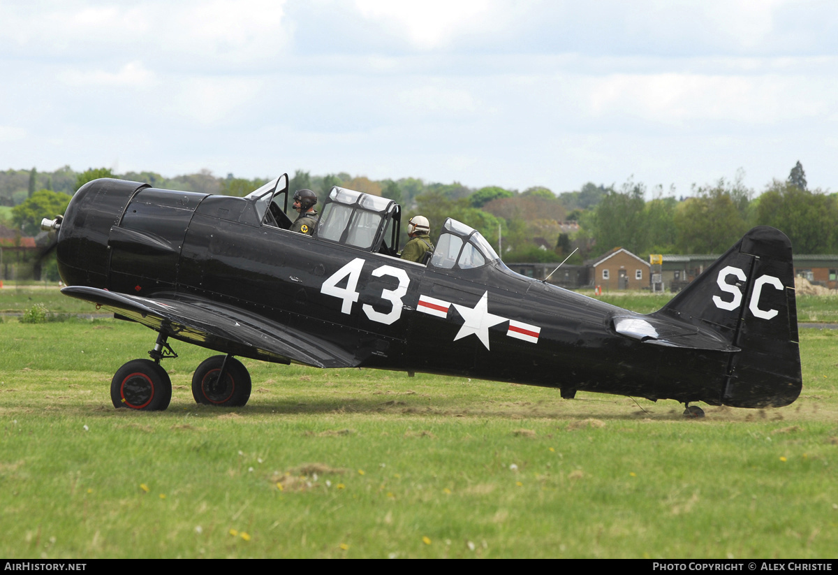 Aircraft Photo of G-AZSC | North American AT-16 Harvard IIB | USA - Air Force | AirHistory.net #92030