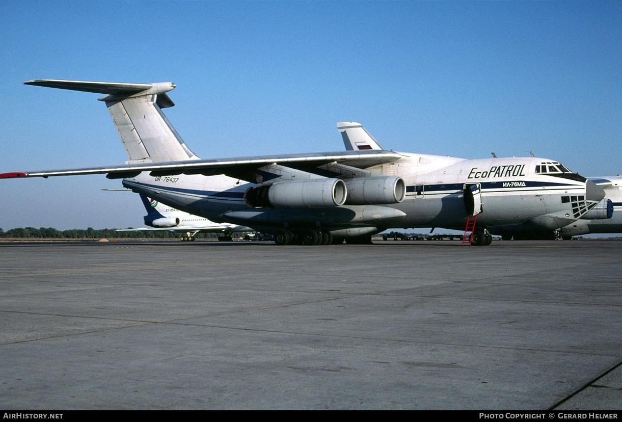 Aircraft Photo of UR-76437 | Ilyushin Il-76MD | Eco Patrol | AirHistory.net #92032