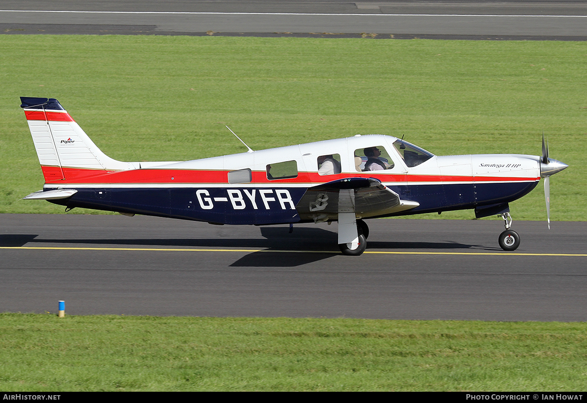 Aircraft Photo of G-BYFR | Piper PA-32R-301 Saratoga II HP | AirHistory.net #92050