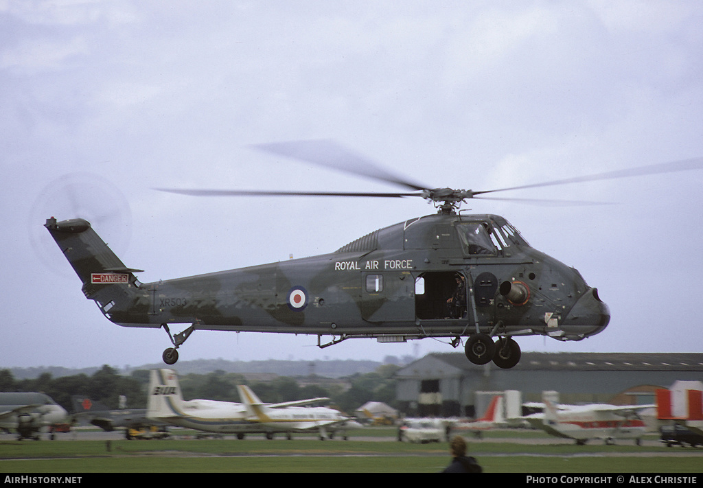 Aircraft Photo of XR503 | Westland WS-58 Wessex HC.2 | UK - Air Force | AirHistory.net #92085