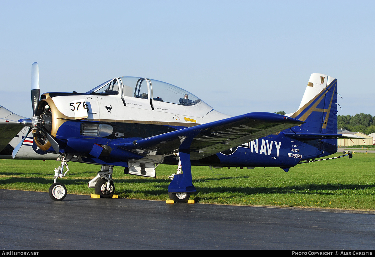 Aircraft Photo of N289RD / NX289RD / 140576 | North American T-28C Trojan | USA - Navy | AirHistory.net #92086