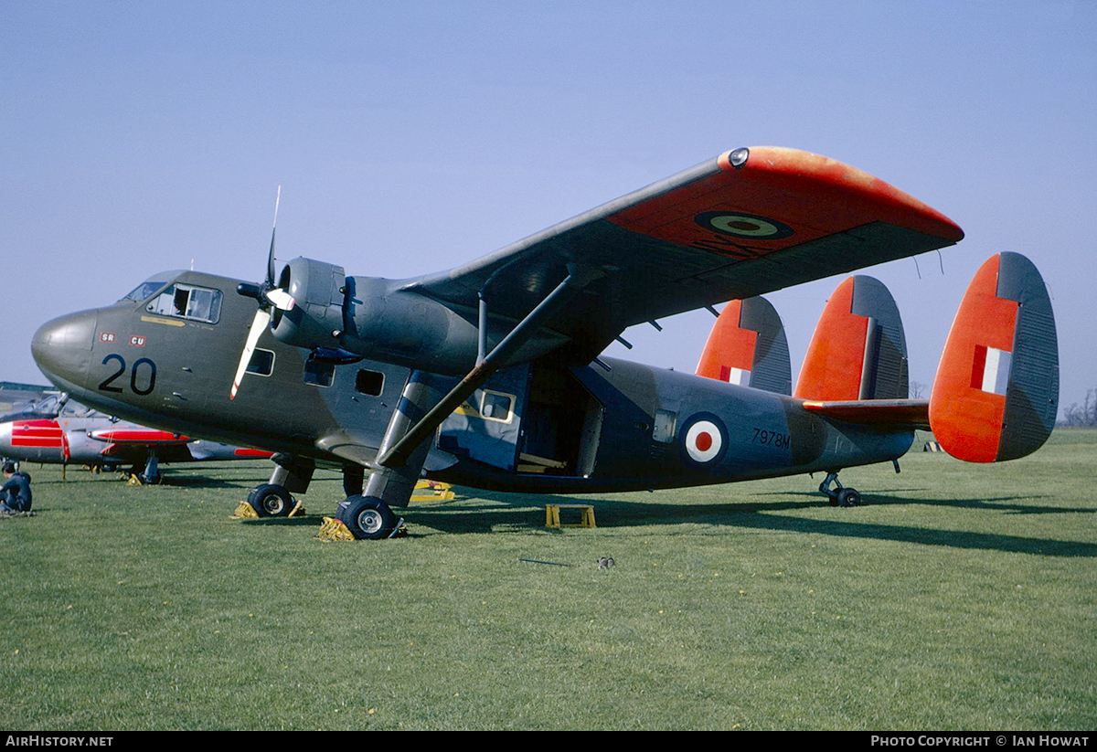 Aircraft Photo of 7978M | Scottish Aviation Twin Pioneer CC.1 | UK - Air Force | AirHistory.net #92089