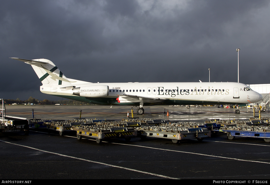 Aircraft Photo of I-GIOI | Fokker 100 (F28-0100) | Eagles Airlines | AirHistory.net #92092