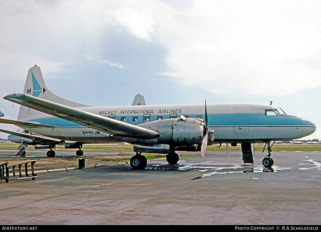 Aircraft Photo of N446JM | Convair 440-61 Metropolitan | Mackey International Airlines | AirHistory.net #92097