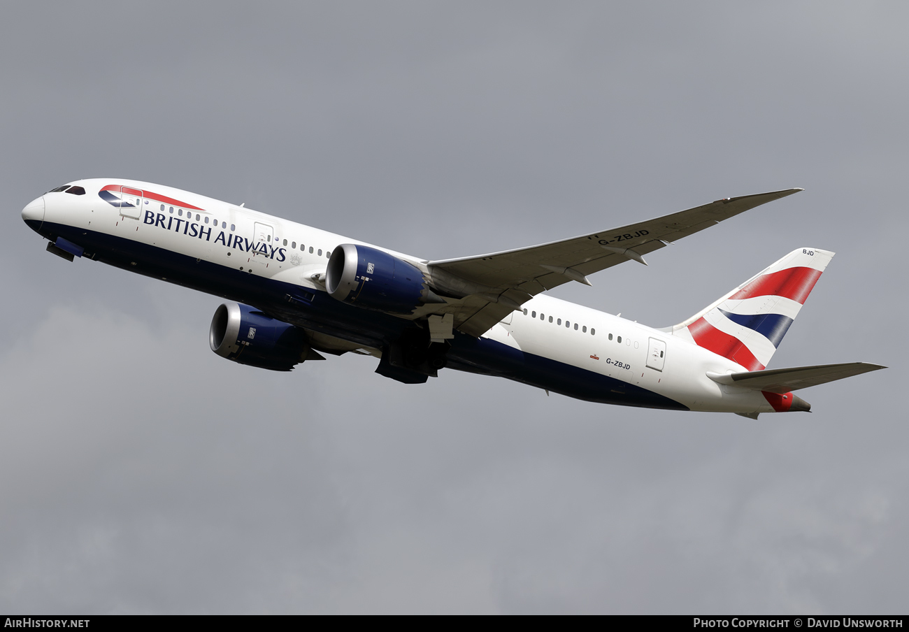 Aircraft Photo of G-ZBJD | Boeing 787-8 Dreamliner | British Airways | AirHistory.net #92099