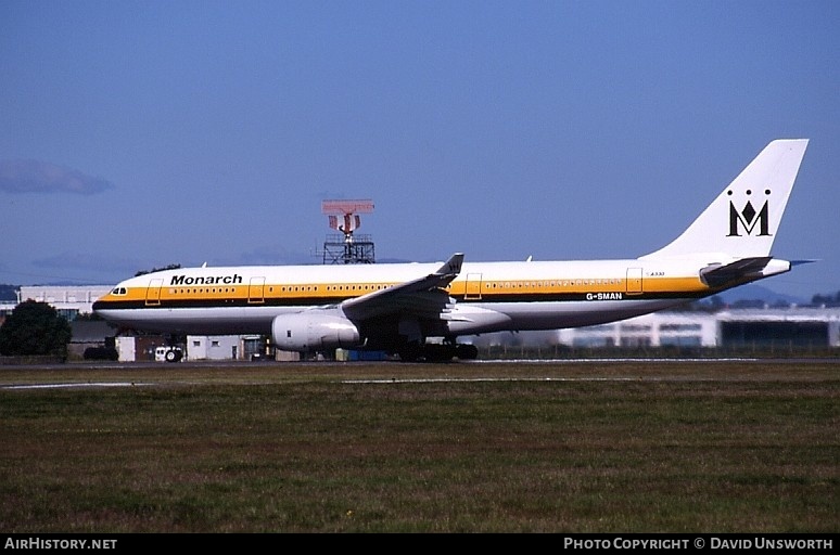 Aircraft Photo of G-SMAN | Airbus A330-243 | Monarch Airlines | AirHistory.net #92107