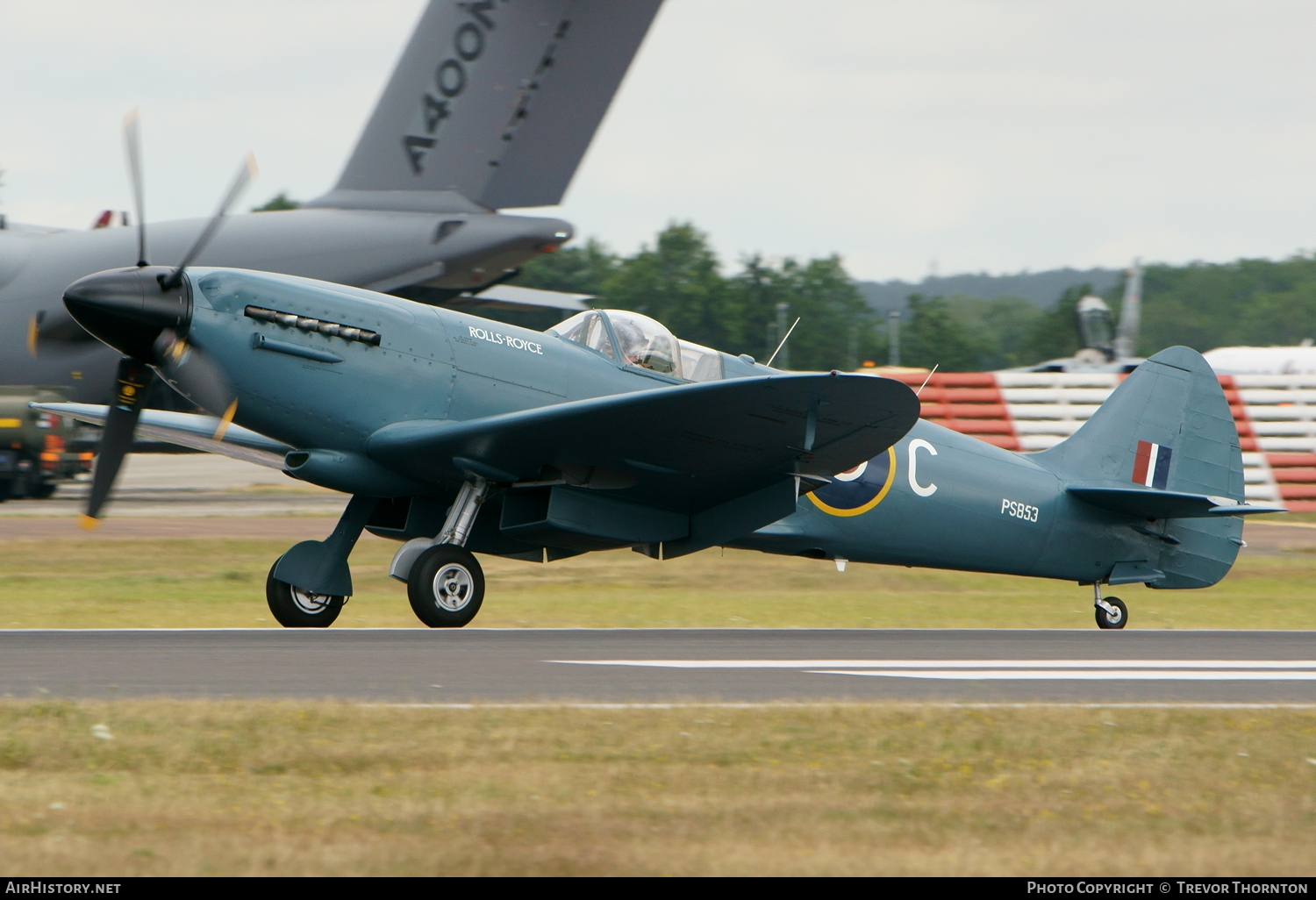 Aircraft Photo of G-RRGN / PS853 | Supermarine 389 Spitfire PR19 | Rolls-Royce | UK - Air Force | AirHistory.net #92117