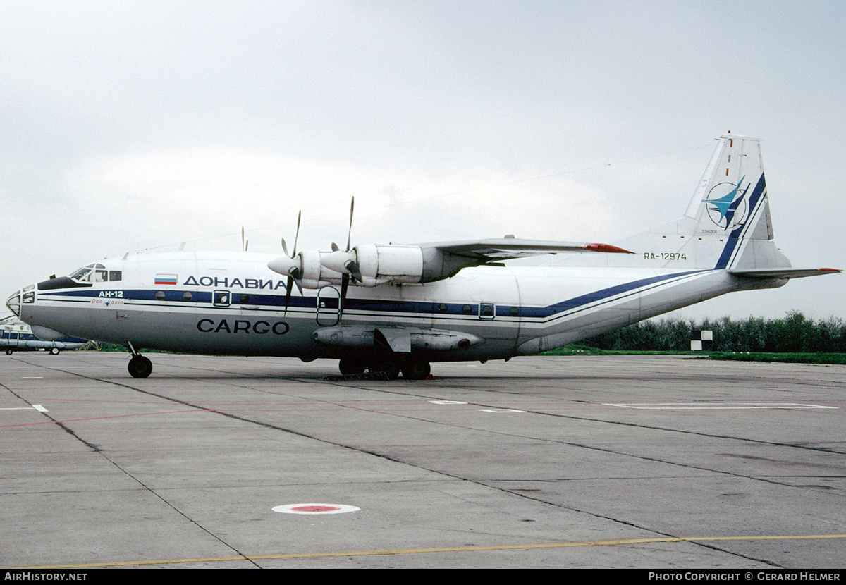 Aircraft Photo of RA-12974 | Antonov An-12B | Donavia Cargo | AirHistory.net #92123