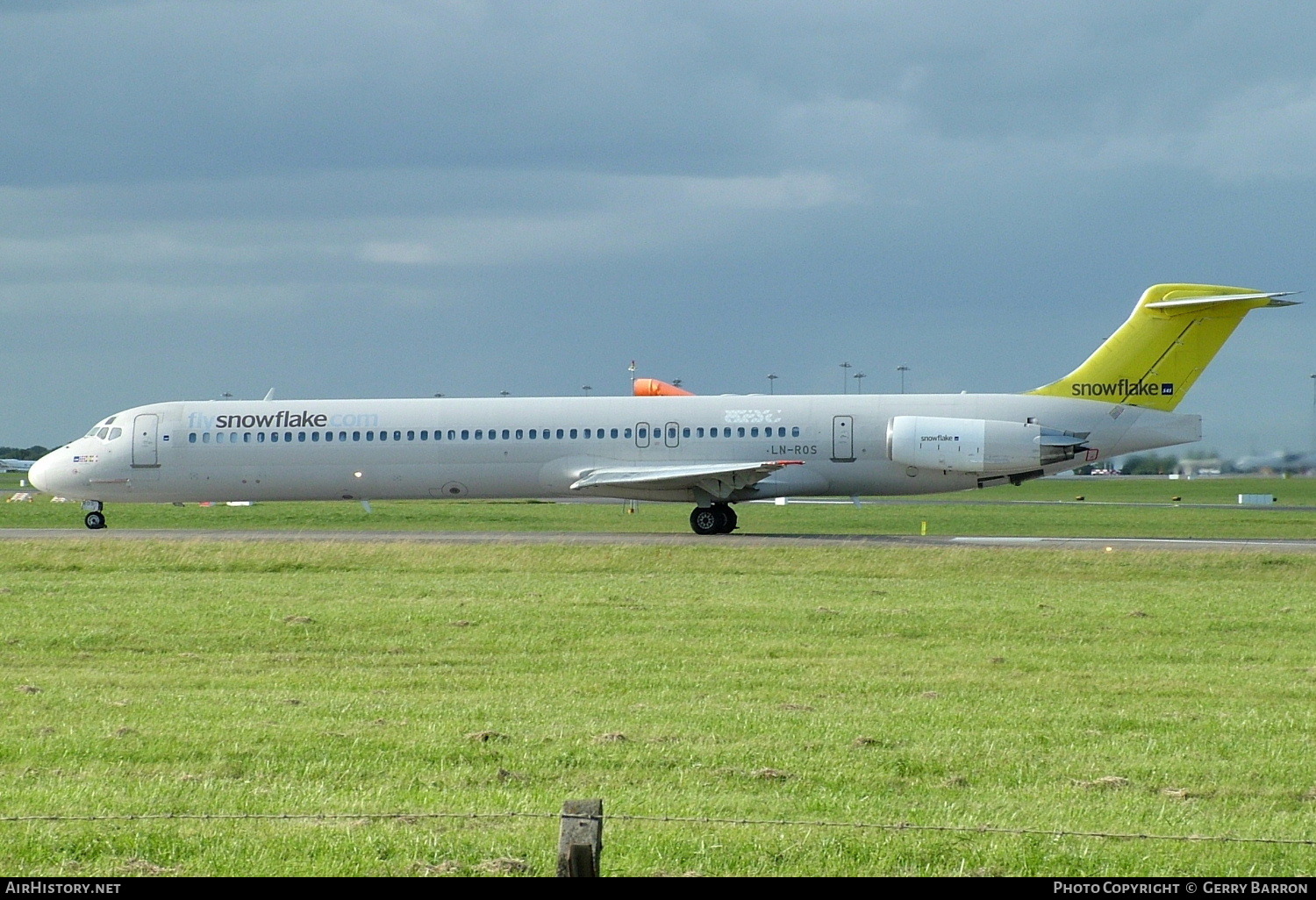 Aircraft Photo of LN-ROS | McDonnell Douglas MD-82 (DC-9-82) | Snowflake | AirHistory.net #92134