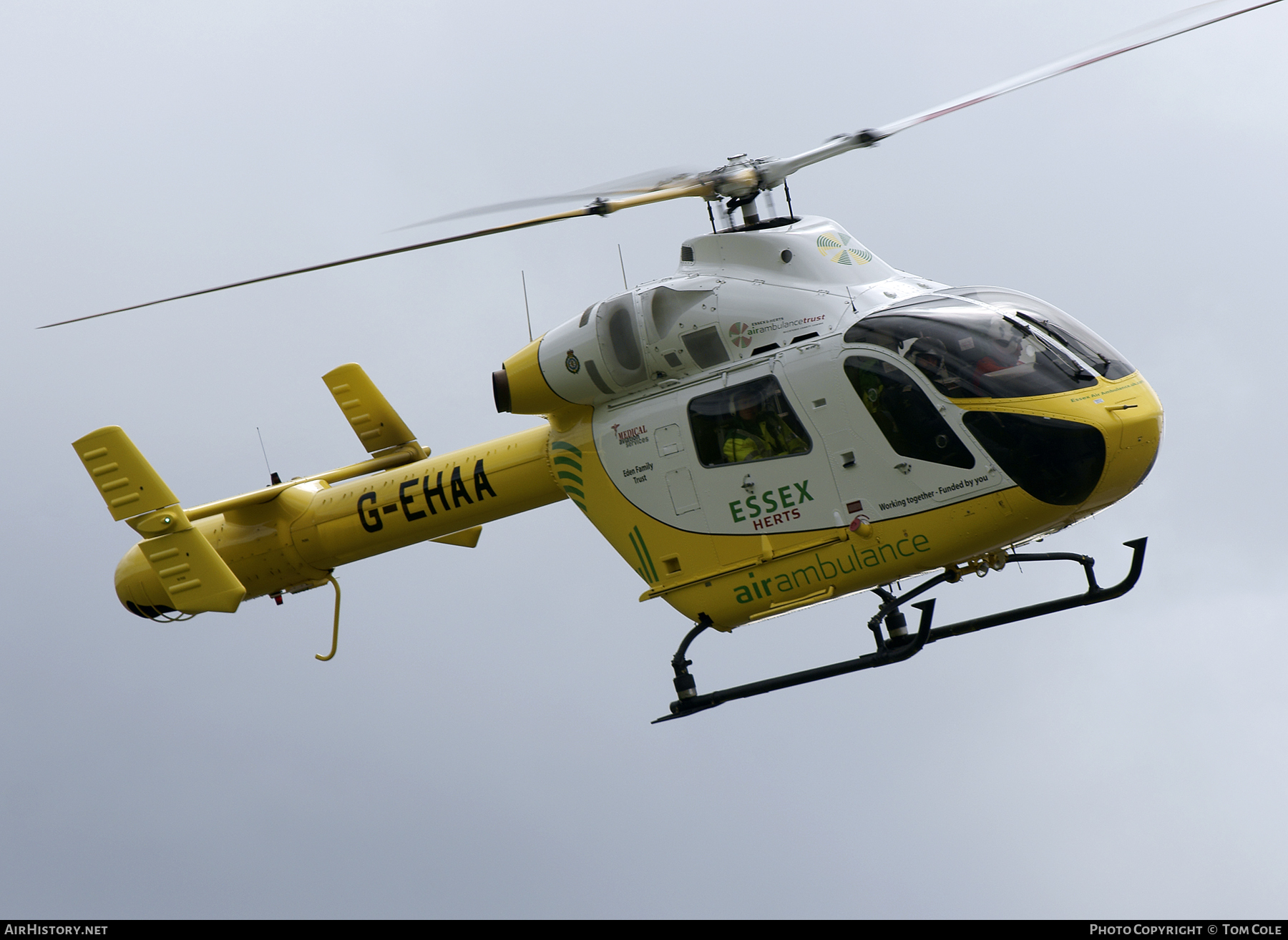 Aircraft Photo of G-EHAA | McDonnell Douglas MD-900 Explorer | Essex & Herts Air Ambulance | AirHistory.net #92136