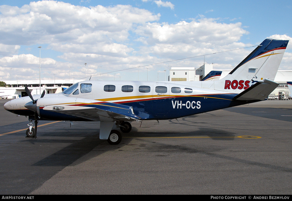 Aircraft Photo of VH-OCS | Cessna 441 Conquest | Rossair Charter | AirHistory.net #92157