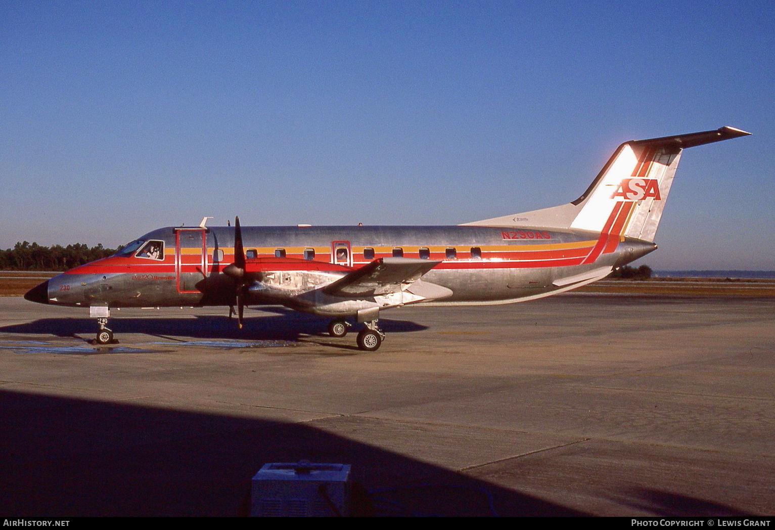 Aircraft Photo of N230AS | Embraer EMB-120RT Brasilia | ASA - Atlantic Southeast Airlines | AirHistory.net #92202