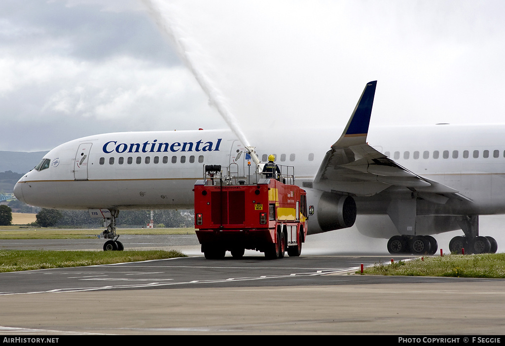 Aircraft Photo of N14115 | Boeing 757-224 | Continental Airlines | AirHistory.net #92203