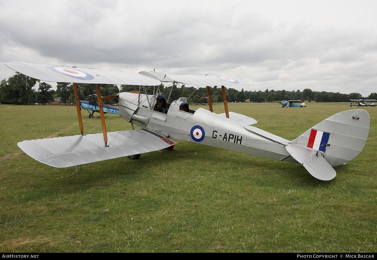 Aircraft Photo of G-APIH | De Havilland D.H. 82A Tiger Moth | UK - Air Force | AirHistory.net #92219