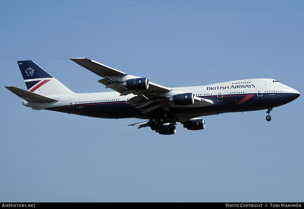 Aircraft Photo of G-BDXM | Boeing 747-236BM | British Airways | AirHistory.net #92220