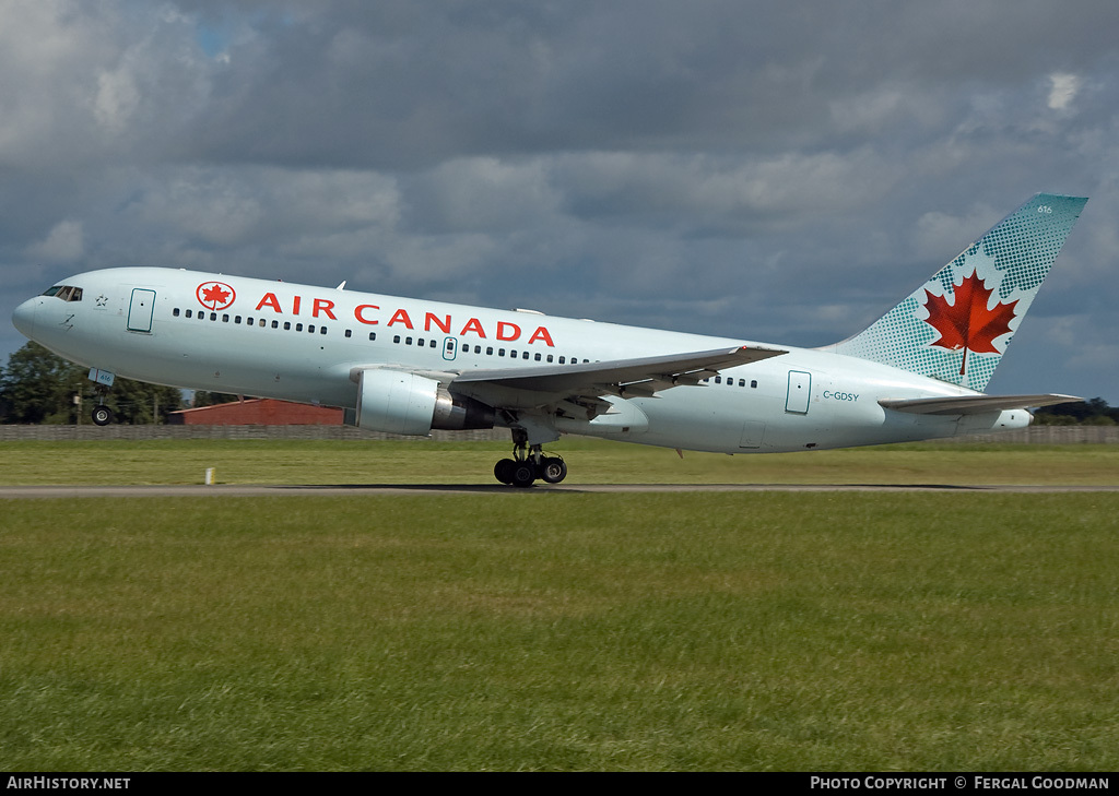 Aircraft Photo of C-GDSY | Boeing 767-233/ER | Air Canada | AirHistory.net #92242