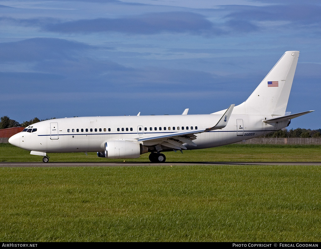 Aircraft Photo of 02-0203 / 20203 | Boeing C-40C | USA - Air Force | AirHistory.net #92254
