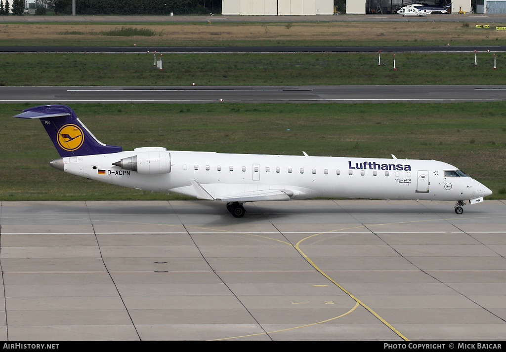 Aircraft Photo of D-ACPN | Bombardier CRJ-701ER (CL-600-2C10) | Lufthansa | AirHistory.net #92255