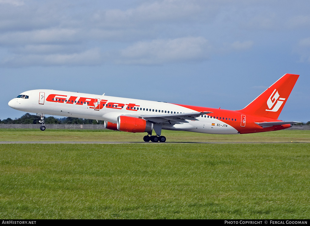 Aircraft Photo of EC-JTN | Boeing 757-236 | GIRjet | AirHistory.net #92256
