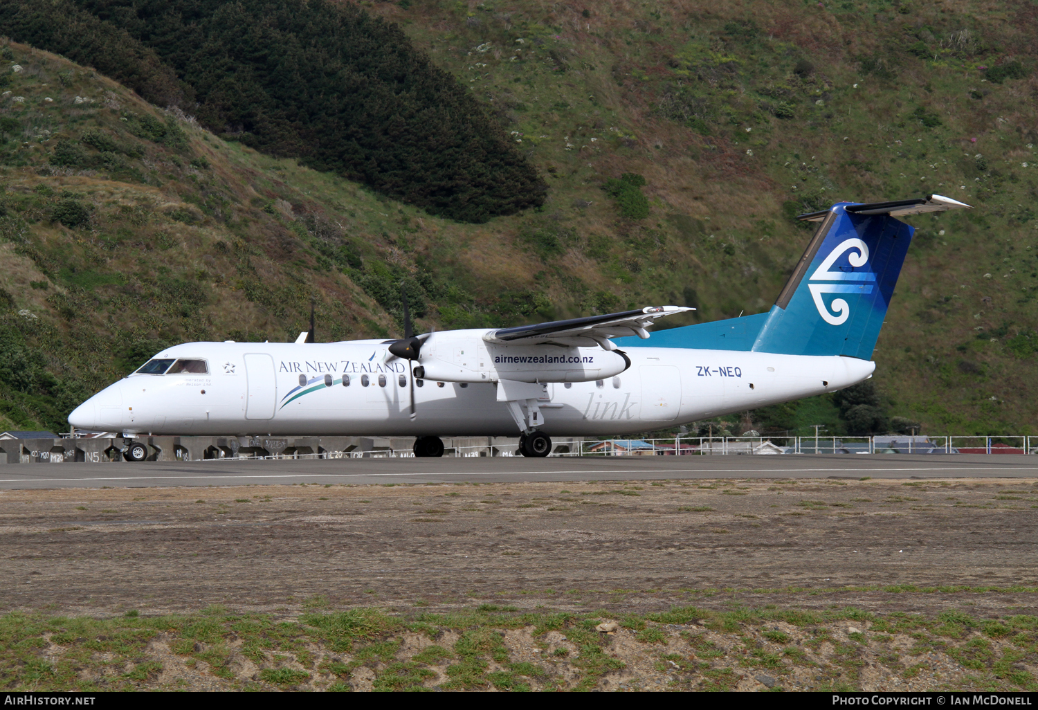 Aircraft Photo of ZK-NEQ | Bombardier DHC-8-311Q Dash 8 | Air New Zealand Link | AirHistory.net #92266