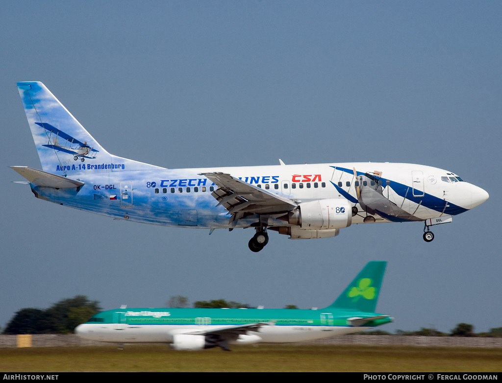 Aircraft Photo of OK-DGL | Boeing 737-55S | ČSA - Czech Airlines | AirHistory.net #92273