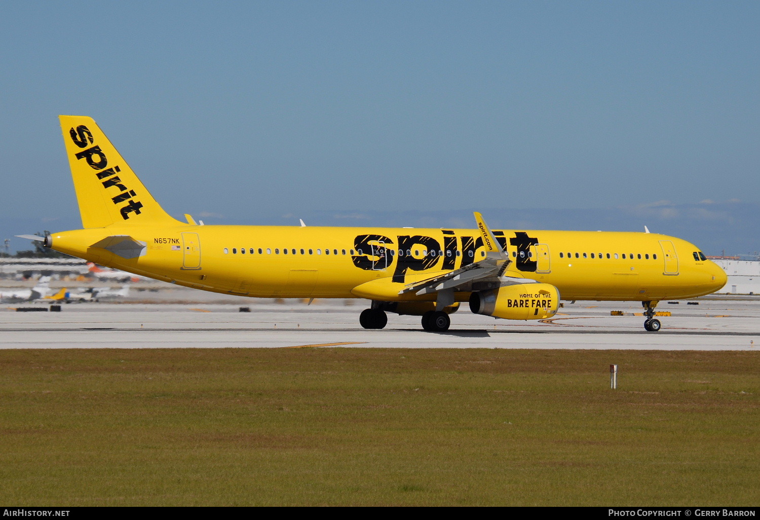 Aircraft Photo of N657NK | Airbus A321-231 | Spirit Airlines | AirHistory.net #92277