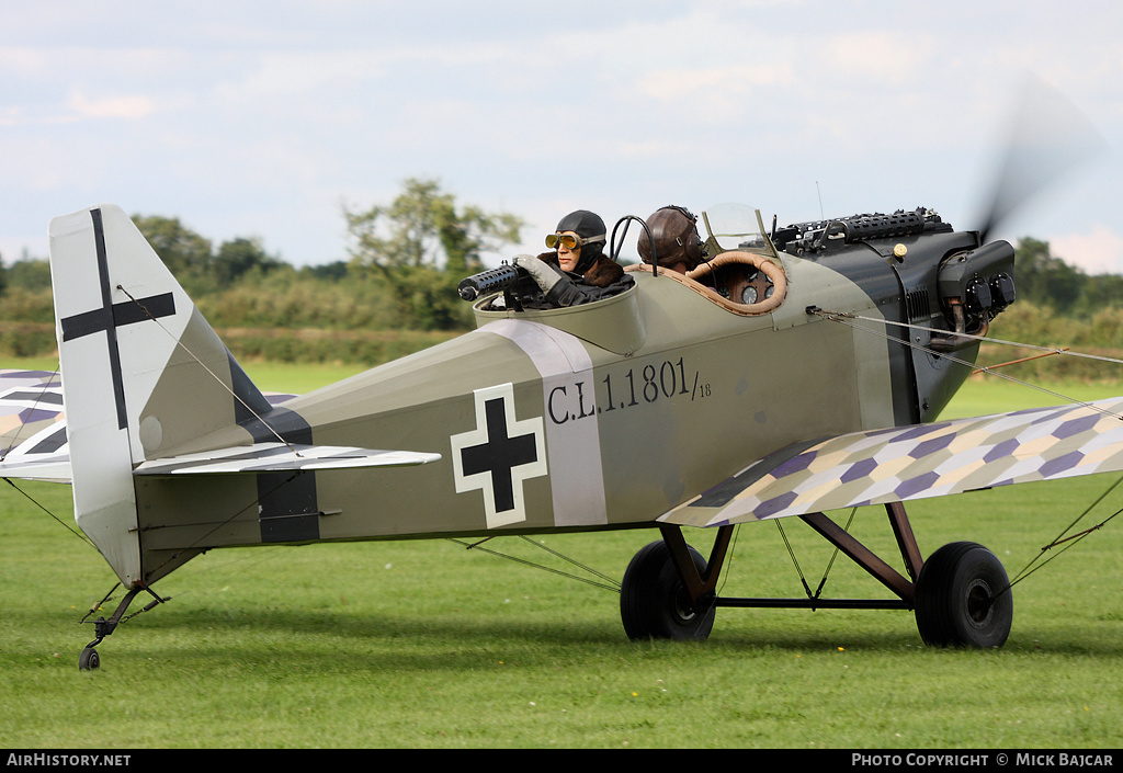 Aircraft Photo of G-BNPV / 1801/18 | Bowers Fly Baby 1A | Germany - Air Force | AirHistory.net #92306