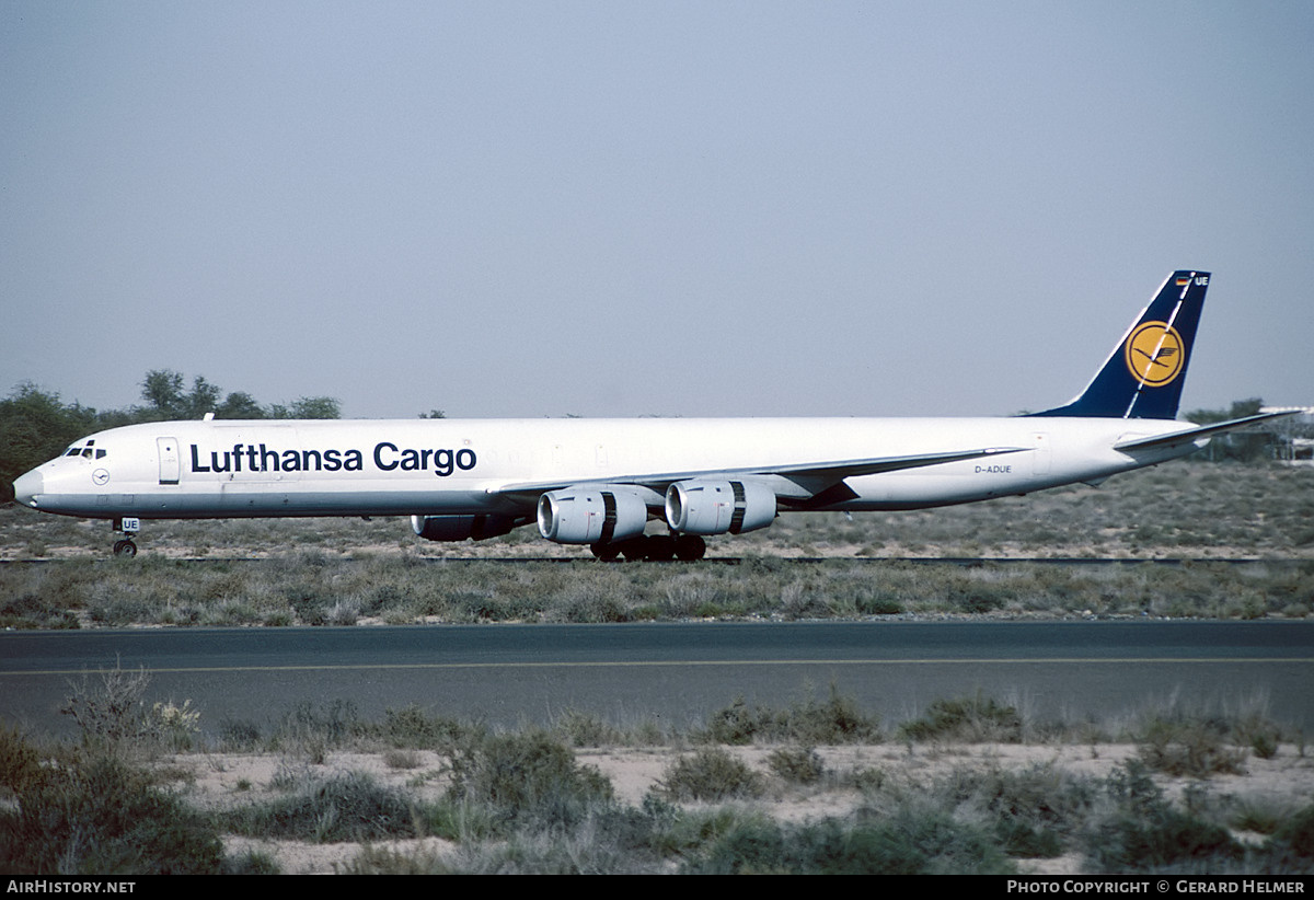 Aircraft Photo of D-ADUE | McDonnell Douglas DC-8-73AF | Lufthansa Cargo | AirHistory.net #92334