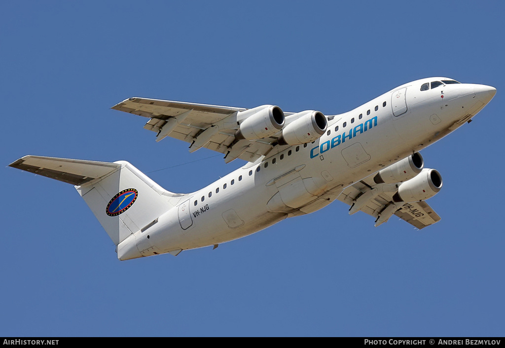 Aircraft Photo of VH-NJG | British Aerospace BAe-146-200 | Cobham Aviation Services | AirHistory.net #92337