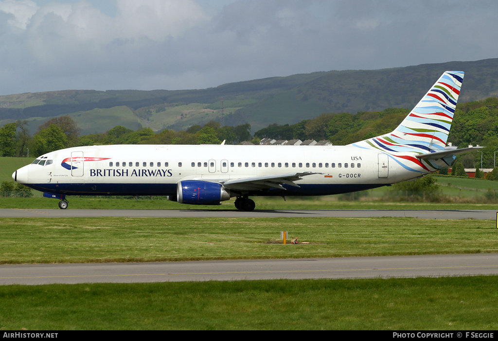 Aircraft Photo of G-DOCR | Boeing 737-436 | British Airways | AirHistory.net #92341