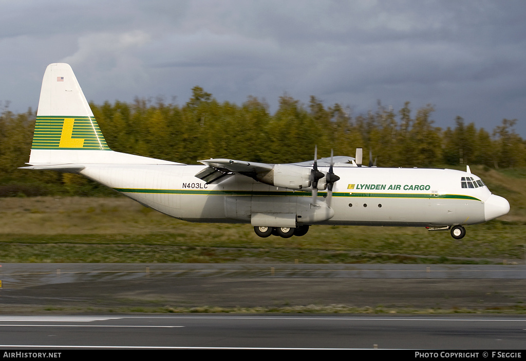 Aircraft Photo of N403LC | Lockheed L-100-30 Hercules (382G) | Lynden Air Cargo | AirHistory.net #92357