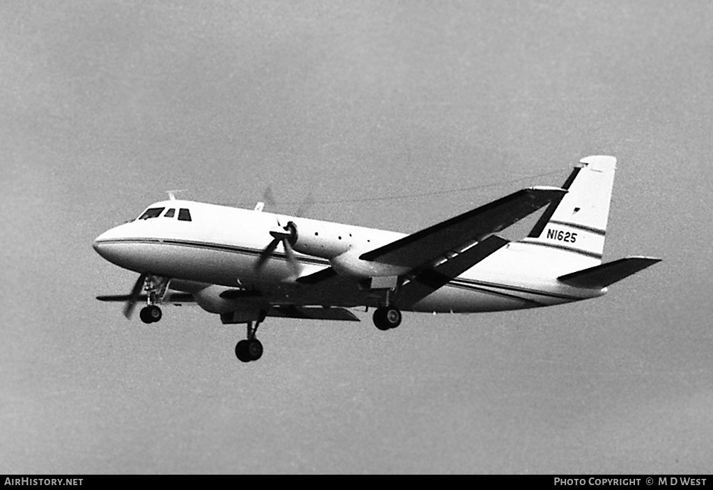 Aircraft Photo of N1625 | Grumman G-159 Gulfstream I | AirHistory.net #92370