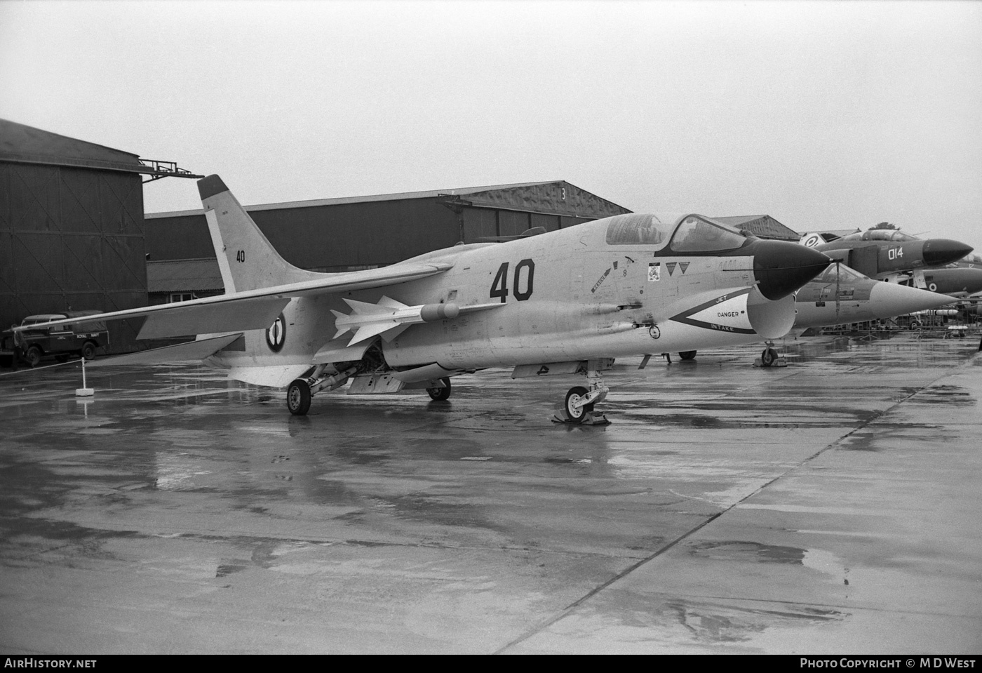 Aircraft Photo of 40 | Vought F-8E(FN) Crusader | France - Navy | AirHistory.net #92374