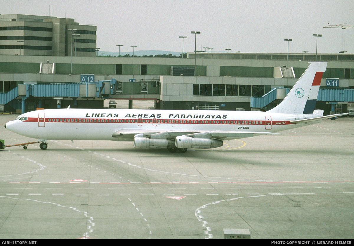 Aircraft Photo of ZP-CCG | Boeing 707-321B | Líneas Aéreas Paraguayas - LAP | AirHistory.net #92414