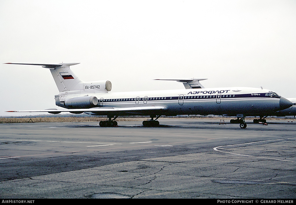 Aircraft Photo of RA-85742 | Tupolev Tu-154B-2 | Aeroflot | AirHistory.net #92415