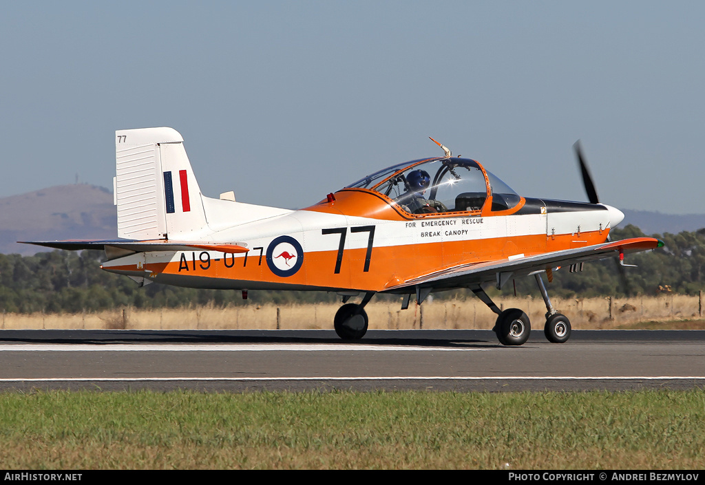 Aircraft Photo of VH-NZP / A19-077 | New Zealand CT-4A Airtrainer | Australia - Air Force | AirHistory.net #92417