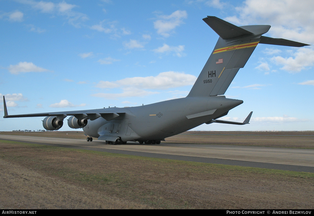 Aircraft Photo of 05-5150 / 55150 | Boeing C-17A Globemaster III | USA - Air Force | AirHistory.net #92421
