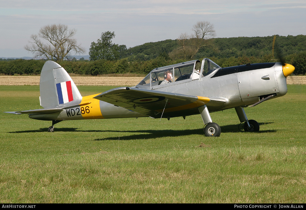 Aircraft Photo of G-BBND / WD286 | De Havilland DHC-1 Chipmunk Mk22 | UK - Air Force | AirHistory.net #92465