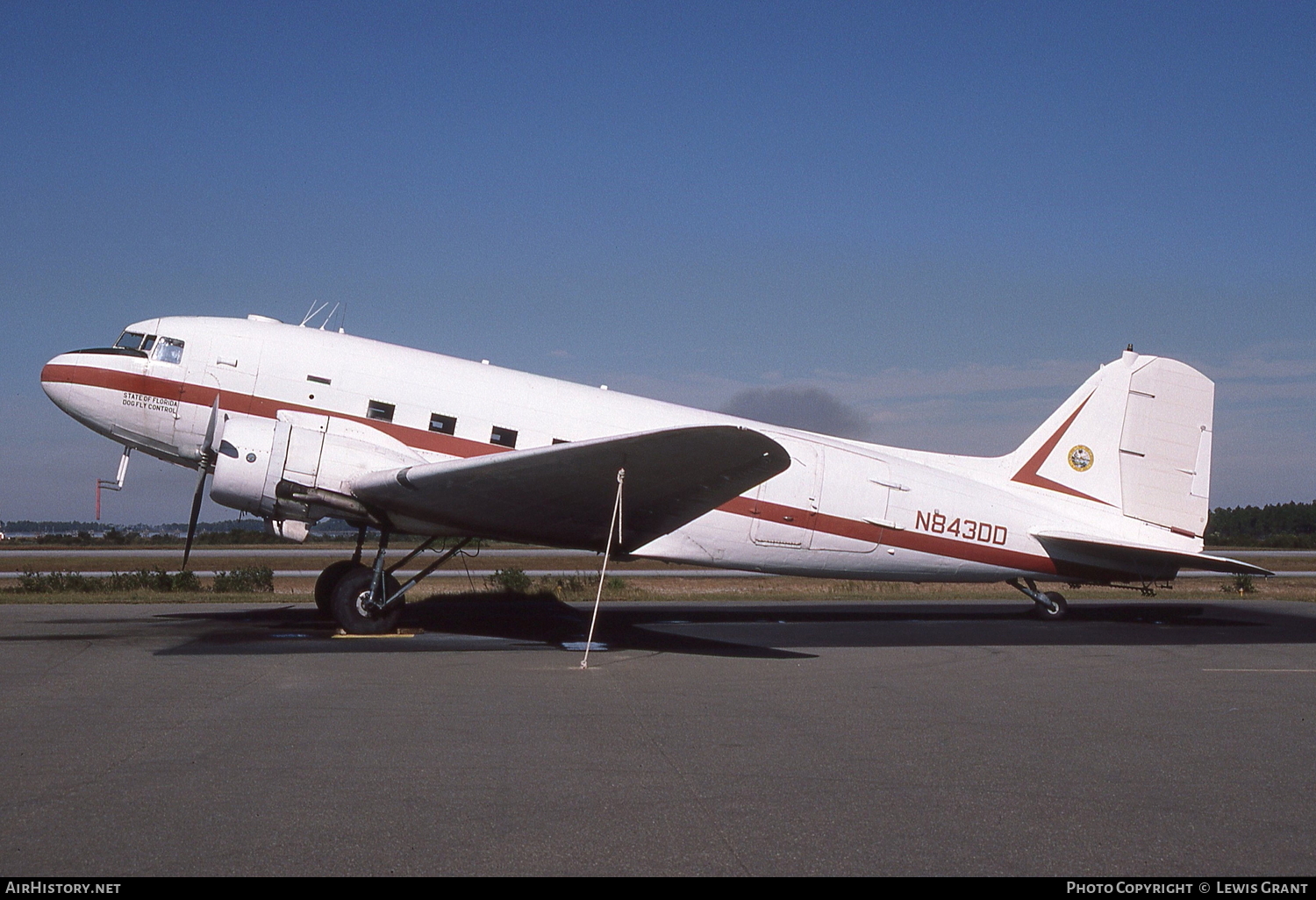 Aircraft Photo of N843DD | Douglas C-47D Skytrain | State of Florida | AirHistory.net #92478