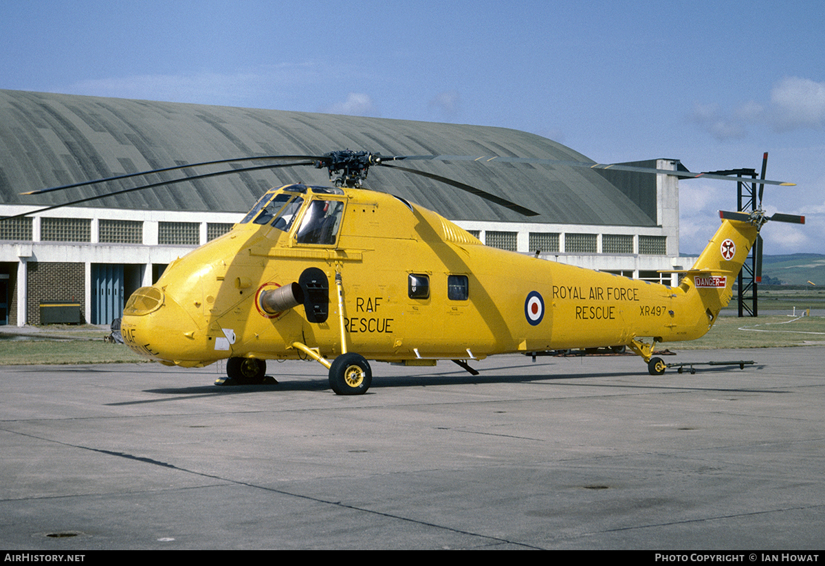Aircraft Photo of XR497 | Westland WS-58 Wessex HAR.2 | UK - Air Force | AirHistory.net #92479