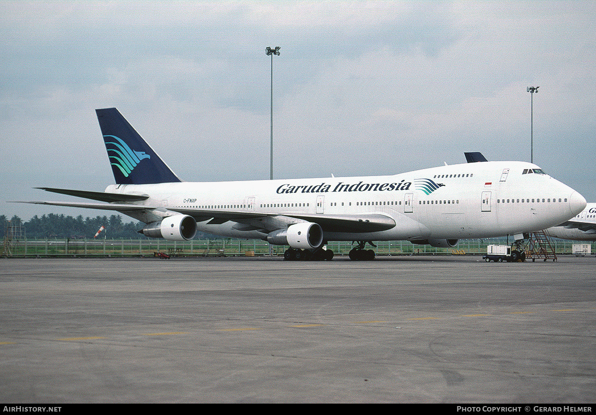 Aircraft Photo of C-FNXP | Boeing 747-212B | Garuda Indonesia | AirHistory.net #92487