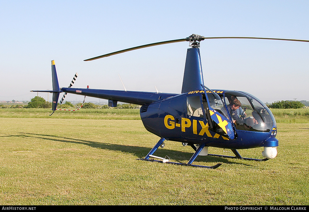 Aircraft Photo of G-PIXX | Robinson R-44 Raven II | AirHistory.net #92520