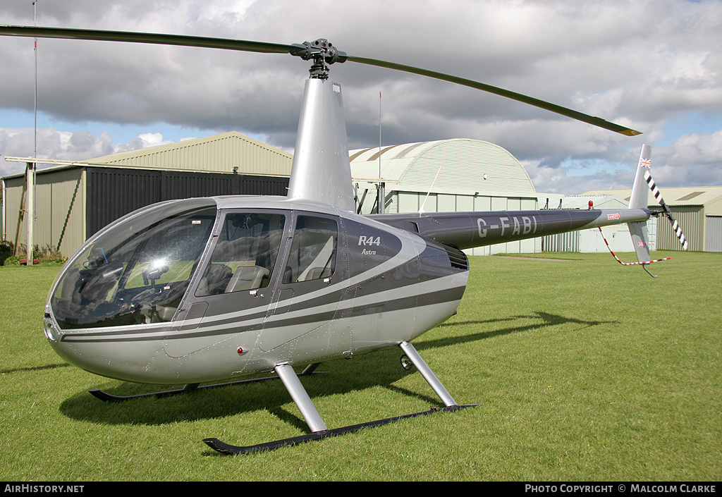 Aircraft Photo of G-FABI | Robinson R-44 Astro | AirHistory.net #92525
