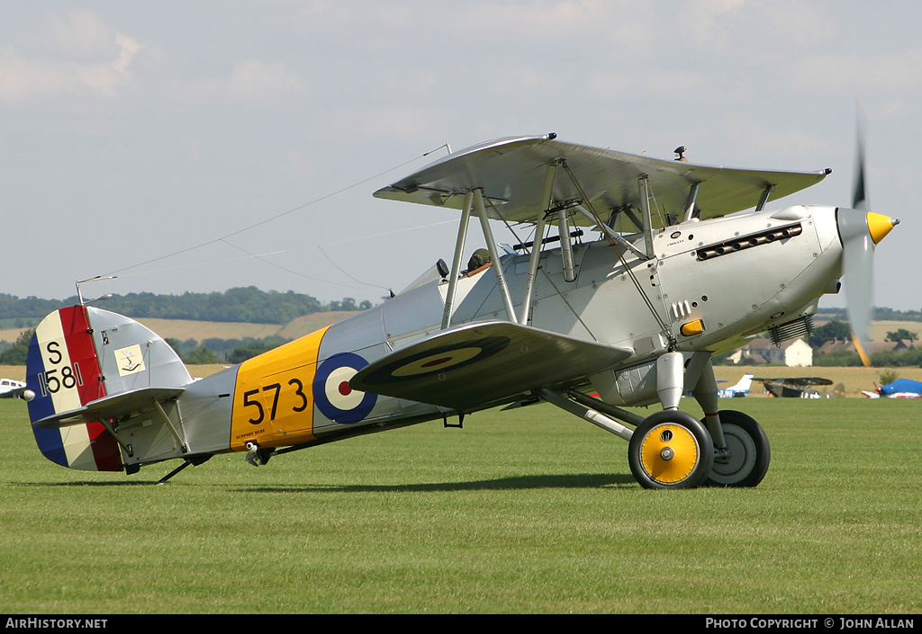 Aircraft Photo of G-BWWK / S1581 | Hawker Nimrod Mk1 | UK - Air Force | AirHistory.net #92534