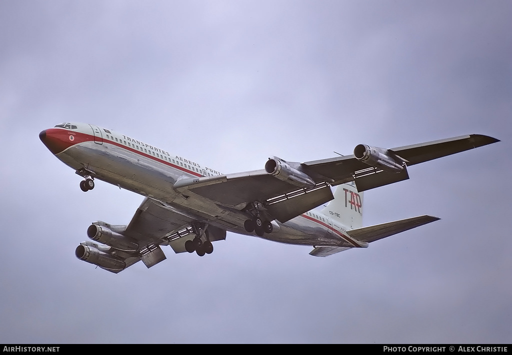 Aircraft Photo of CS-TBC | Boeing 707-382B | TAP - Transportes Aéreos Portugueses | AirHistory.net #92546